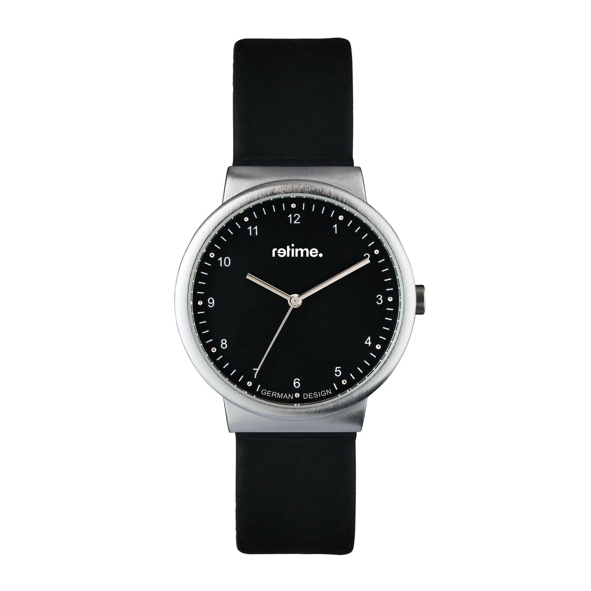 Armbanduhr RETIME-BASIC 504-2 schwarz/schwarz 40mm