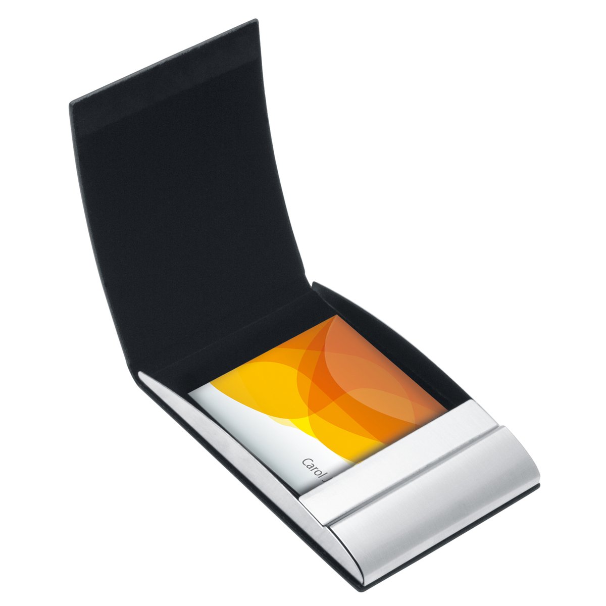Credit and business card box REFLECTS-VANNES black