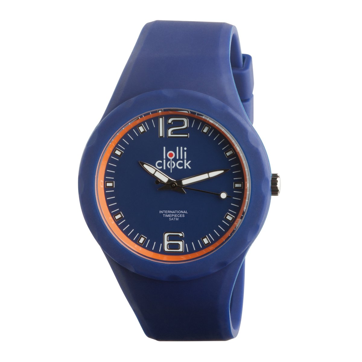 Armbanduhr LOLLICLOCK-FRESH blau/orange