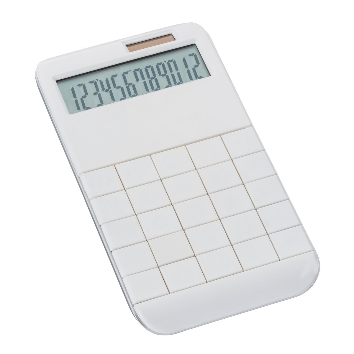 Solar calculator REEVES-SPECTACULATOR white