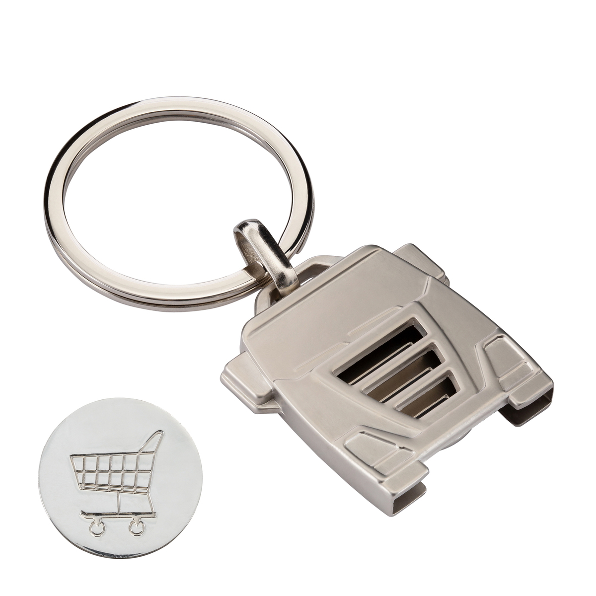 Key Ring RE98-DELIVERY matt-silver finish Key Ring RE98-DELIVERY matt-silver finish