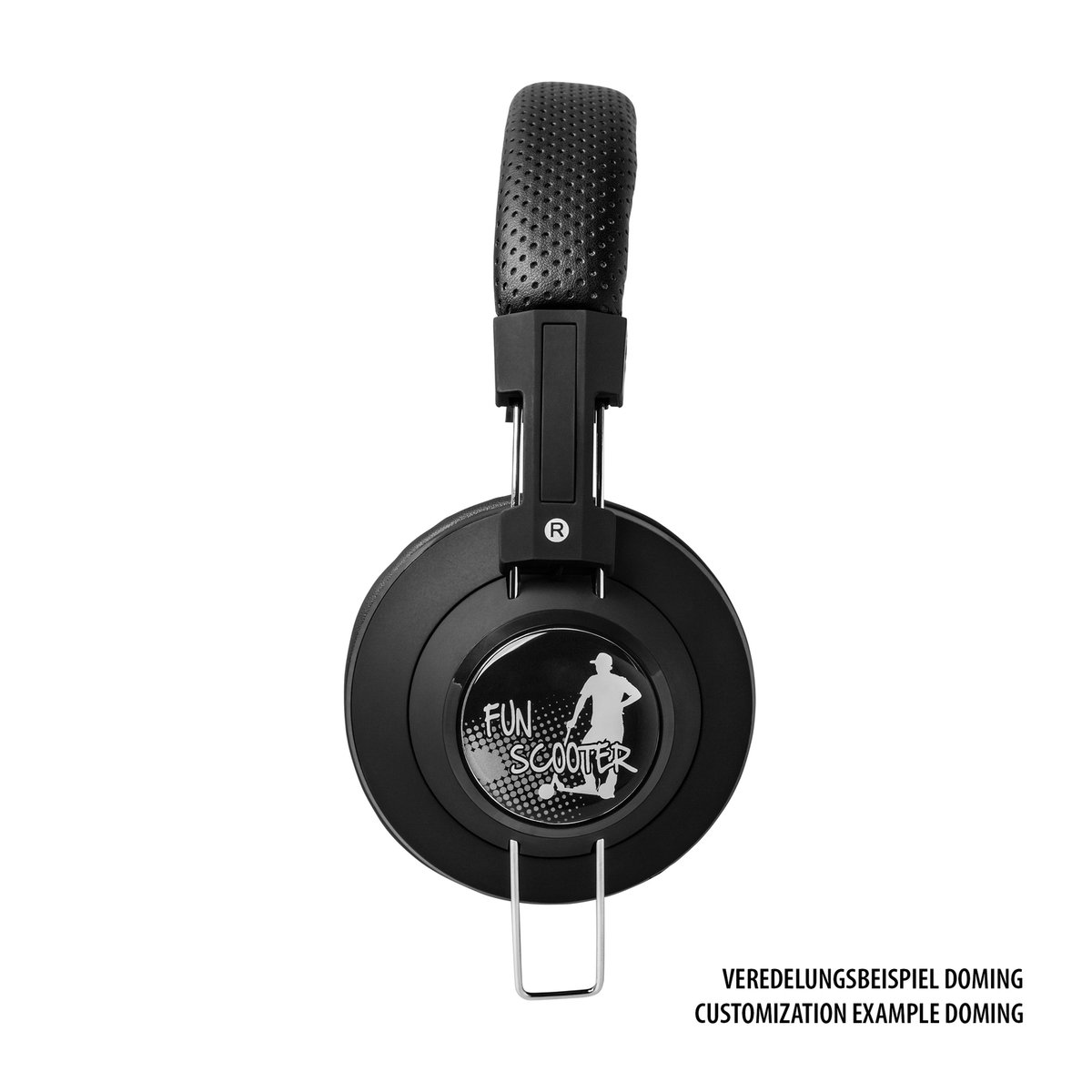 Headphones REEVES-BRAMPTON black/black