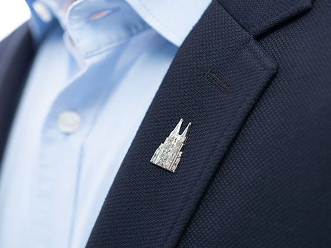 Cologne Cathedral Pin Pin in Cologne Cathedral Design