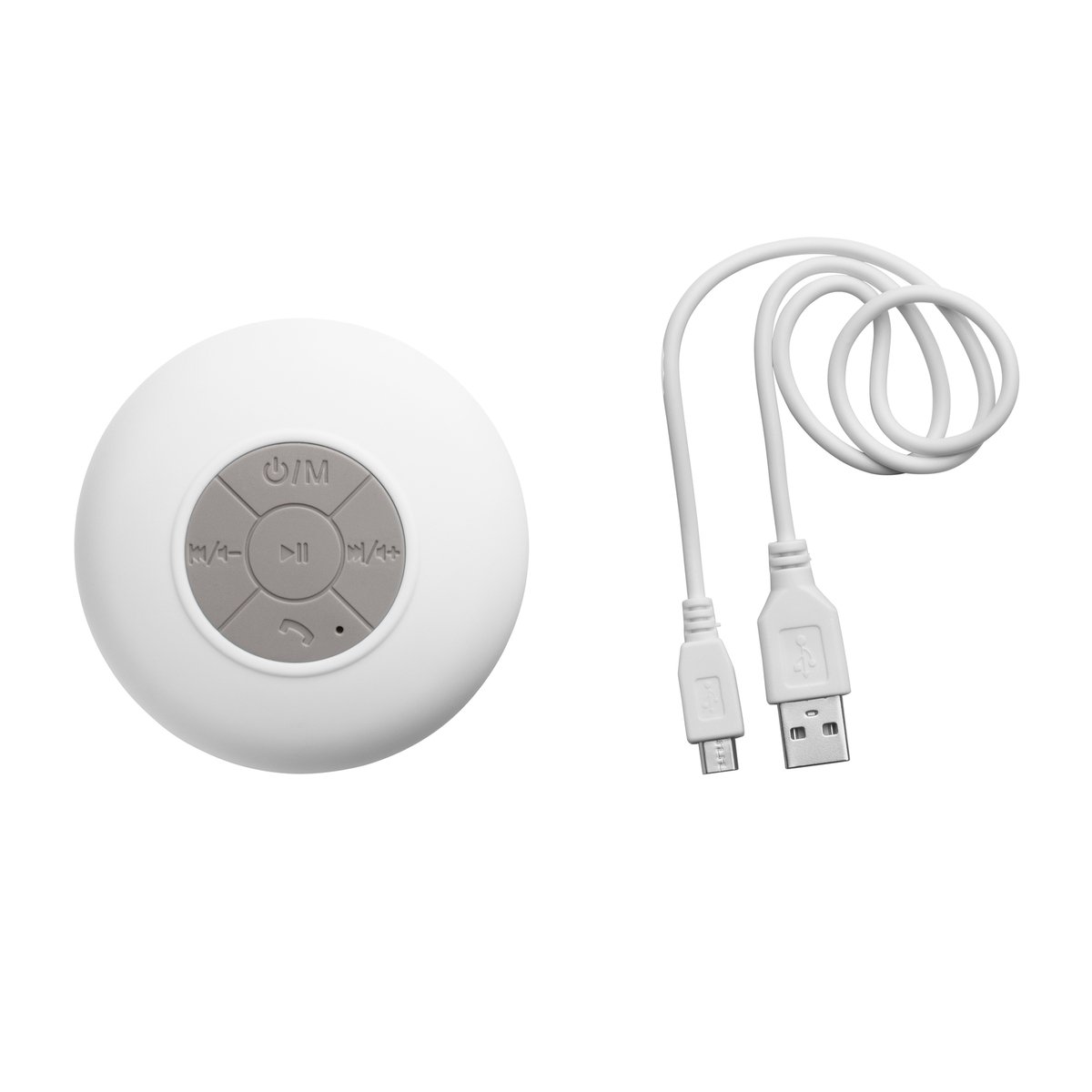 Bluetooth® shower speaker with radio REEVES-AVIGNON white