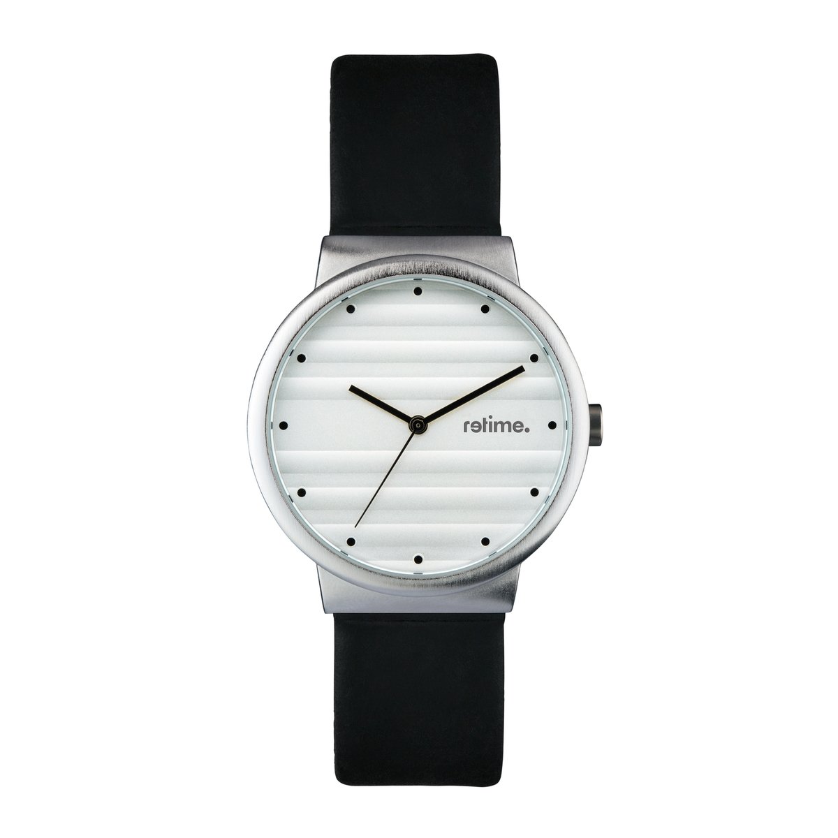 Armbanduhr RETIME-BASIC 504-5 weiß/silber 40mm