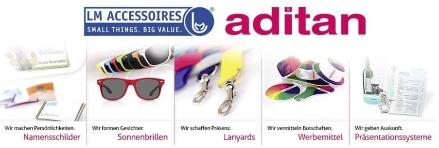 Promotional items from aditan