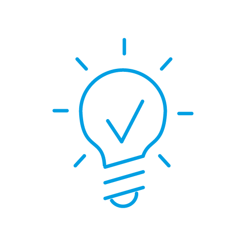 Light bulb - idea Light bulb icon