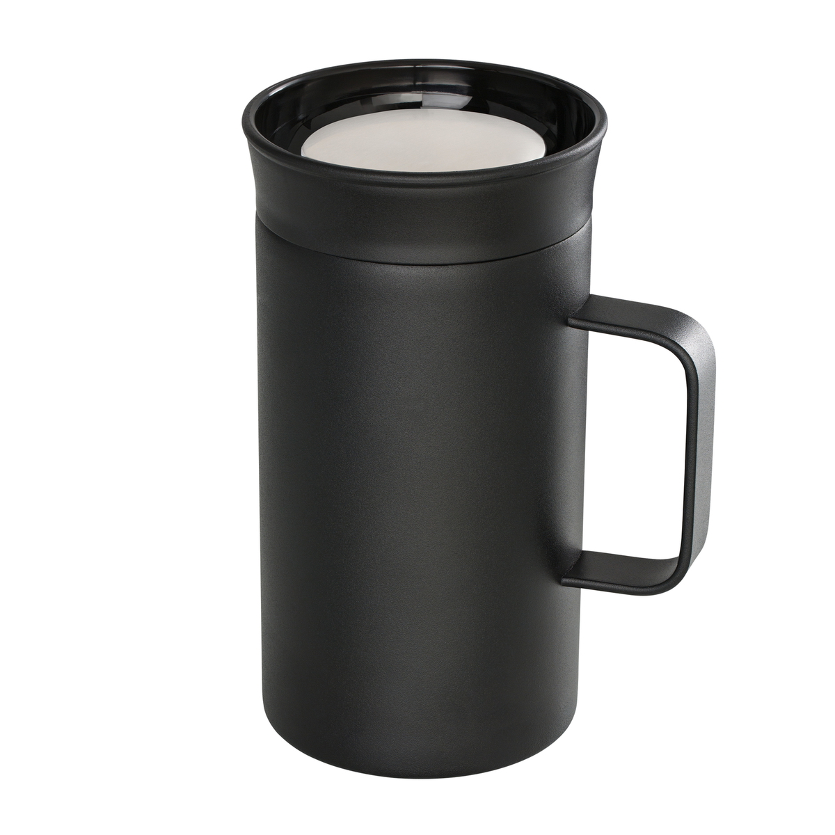 Thermo mug RETUMBLER-LAHTI black Thermo mug RETUMBLER-LAHTI black