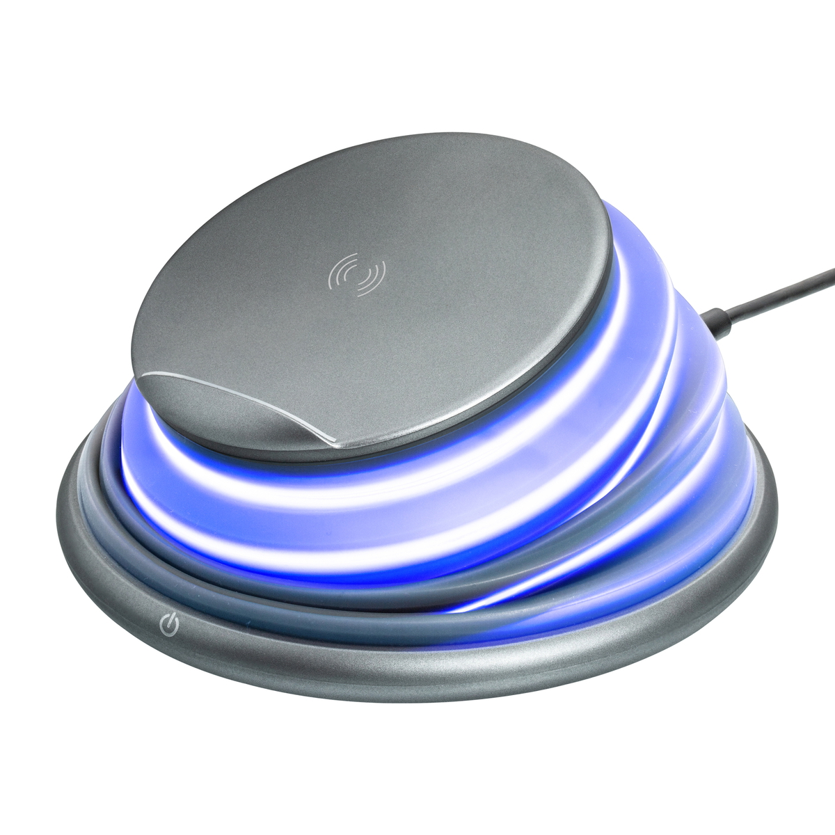 Wireless Charging Stand REEVES-ACANDI grey 5 Watt Wireless Charging Stand REEVES-ACANDI grey 5 Watt