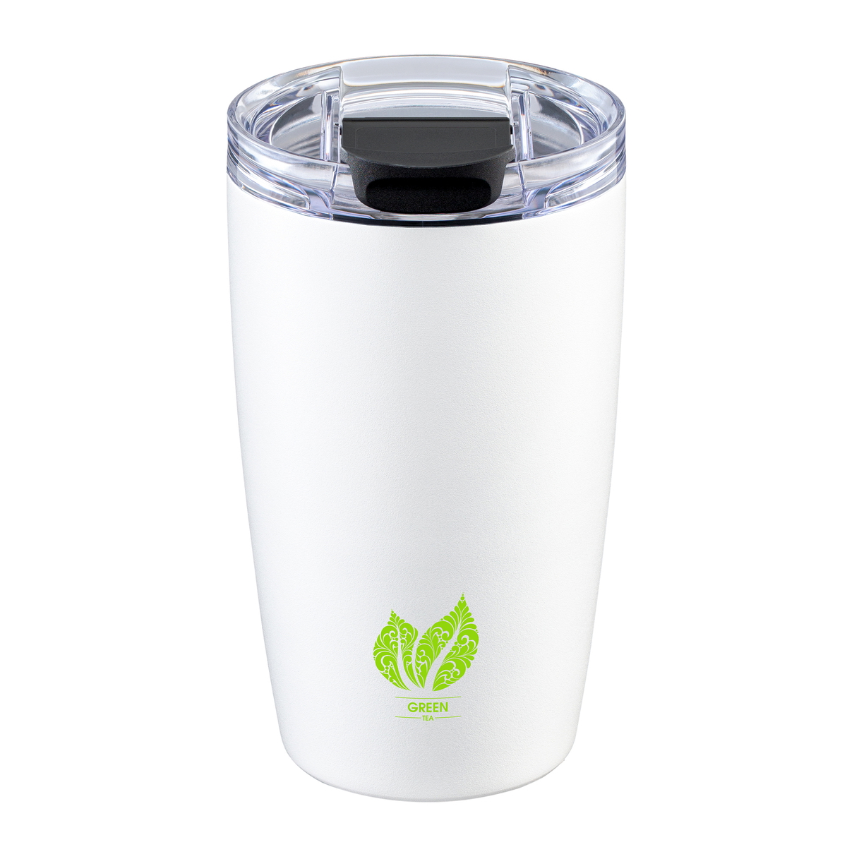 Thermo mug RETUMBLER-COLESSO "Green" white branded sample Thermo mug RETUMBLER-COLESSO "Green" white branded sample