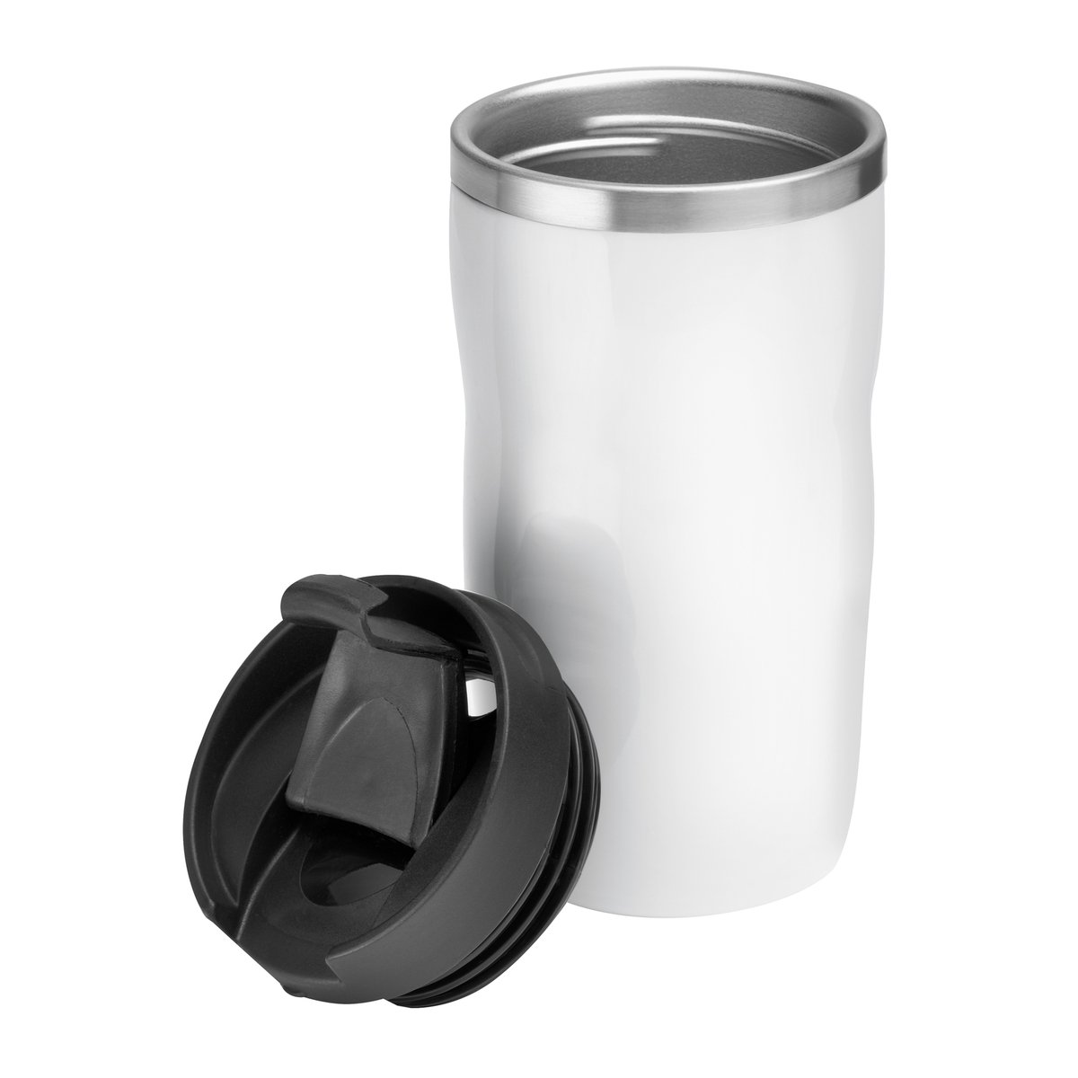 Thermo mug RETUMBLER-POZNAN white
