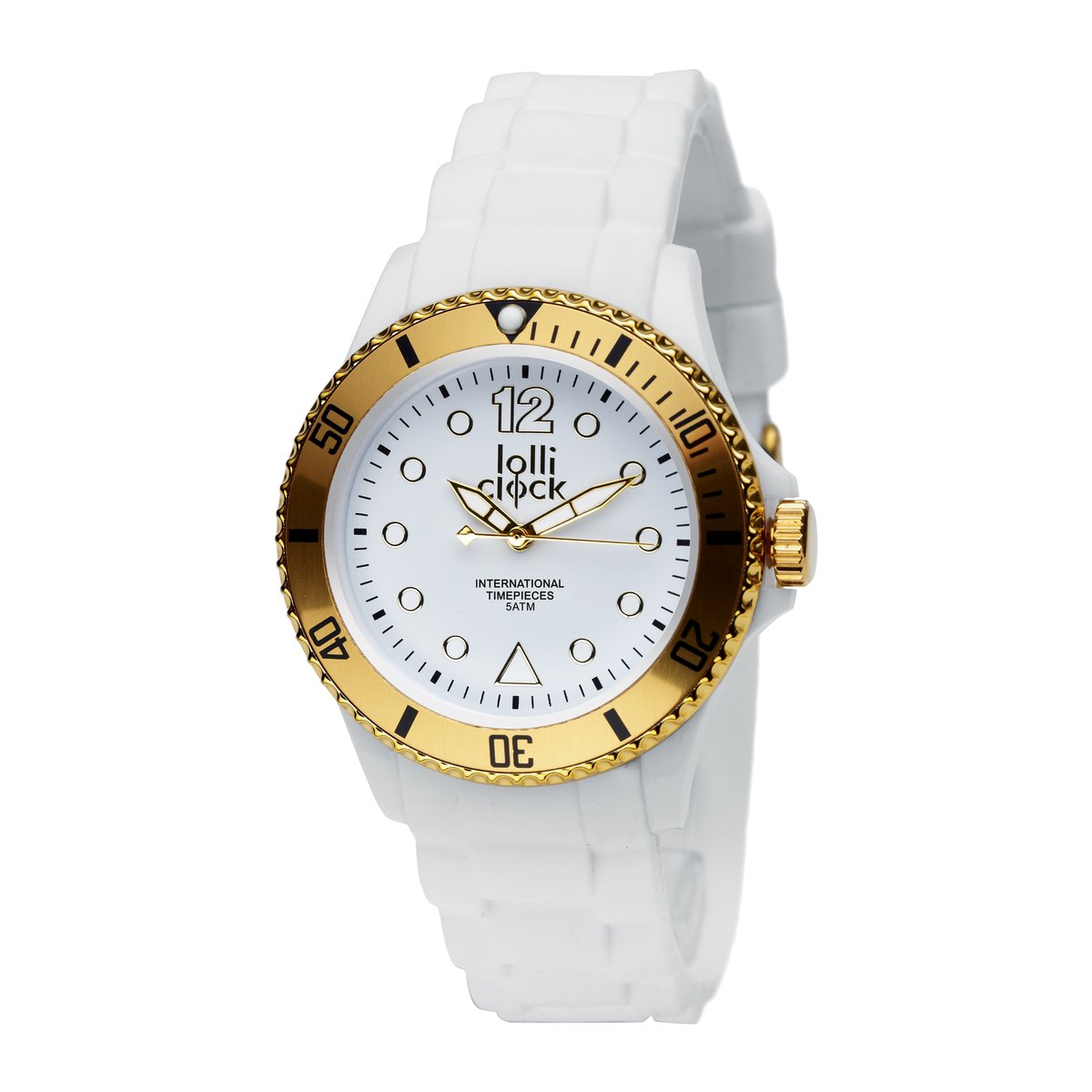 Armbanduhr LOLLICLOCK weiß/gold