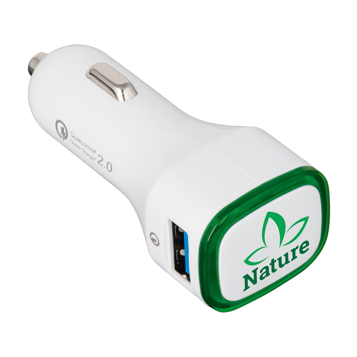 Chargeur voiture USB Quick Charge 2.0® COLLECTION 500 vert