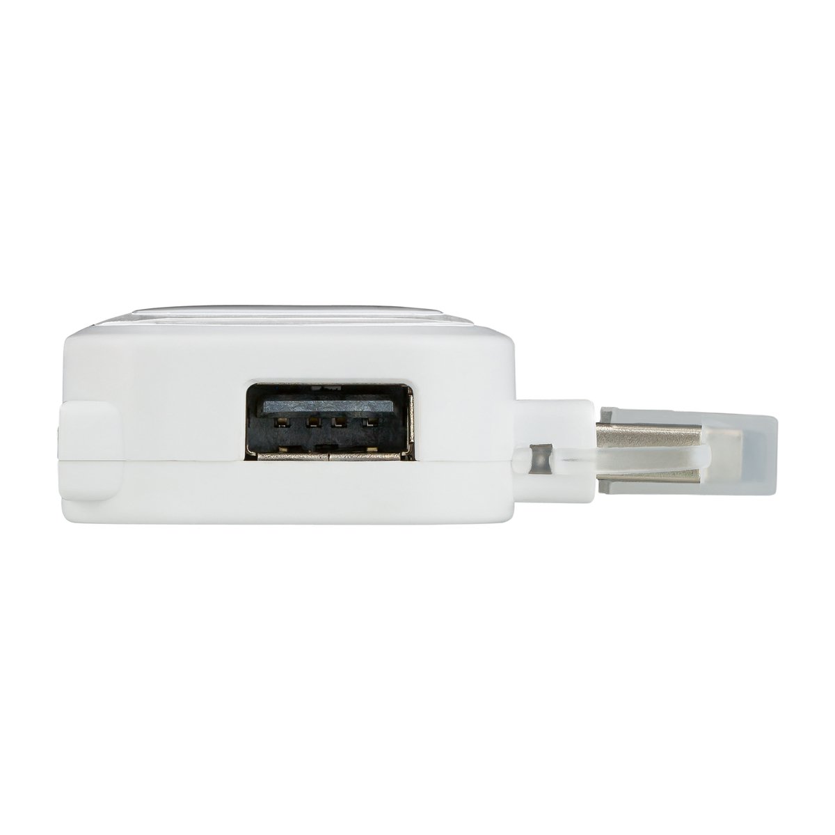 Hub USB et lecteur de cartes mémoire COLLECTION 500 transparent