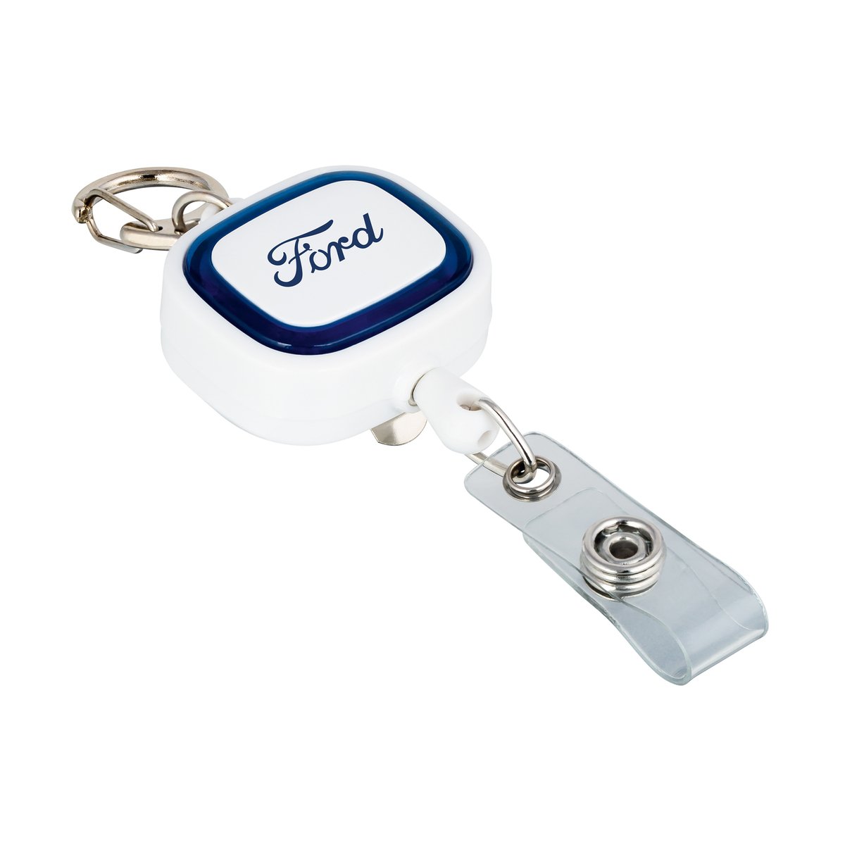 Retractable ID holder COLLECTION 500 blue