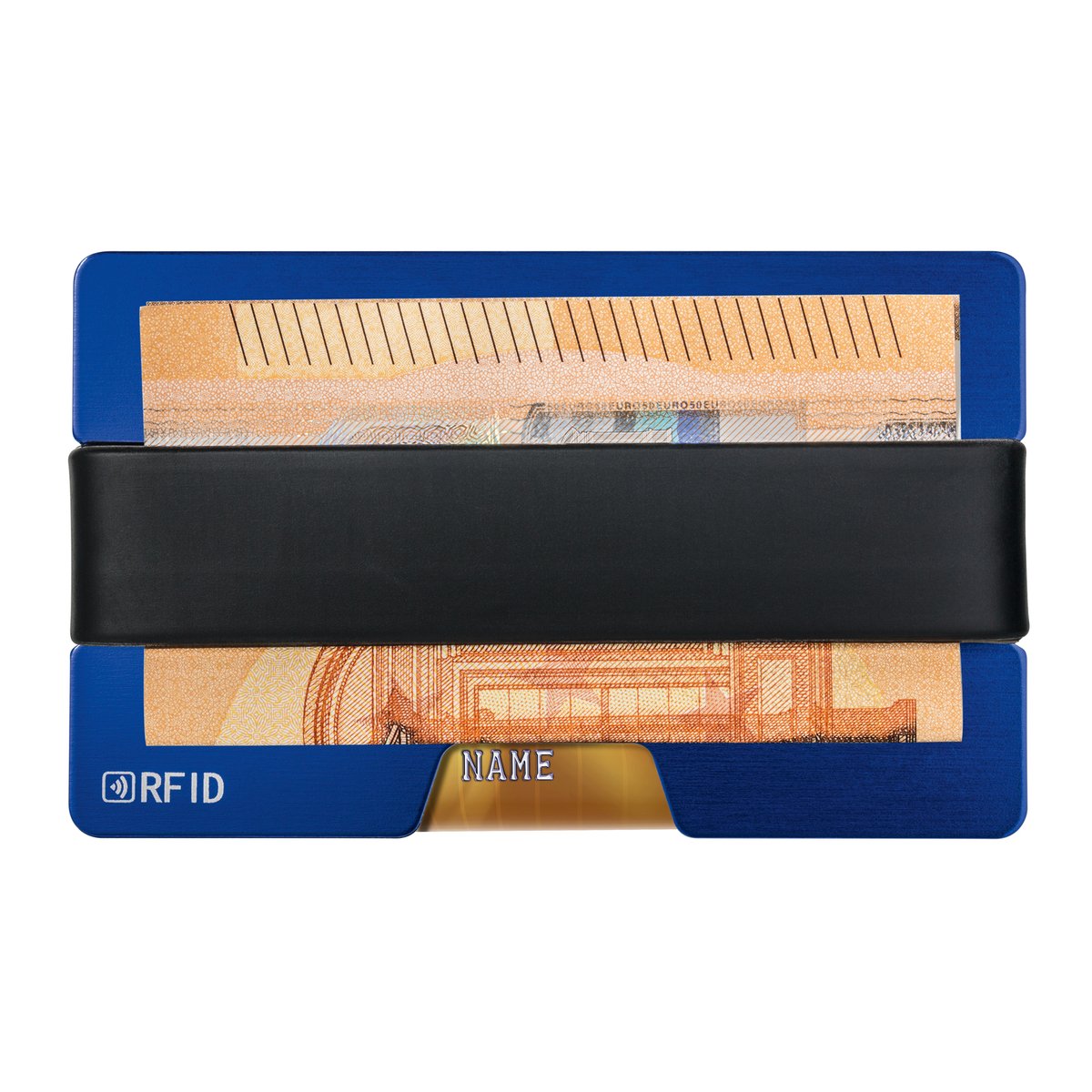 Porte-cartes avec protection RFID RE98-SAKUMONO bleu