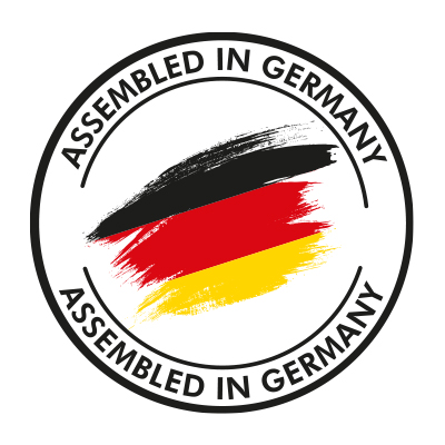 Logo - Geassembleerd in Duitsland