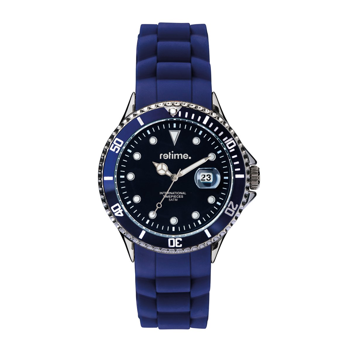 Watch RETIME-SPORT 800-2 dark blue 44mm