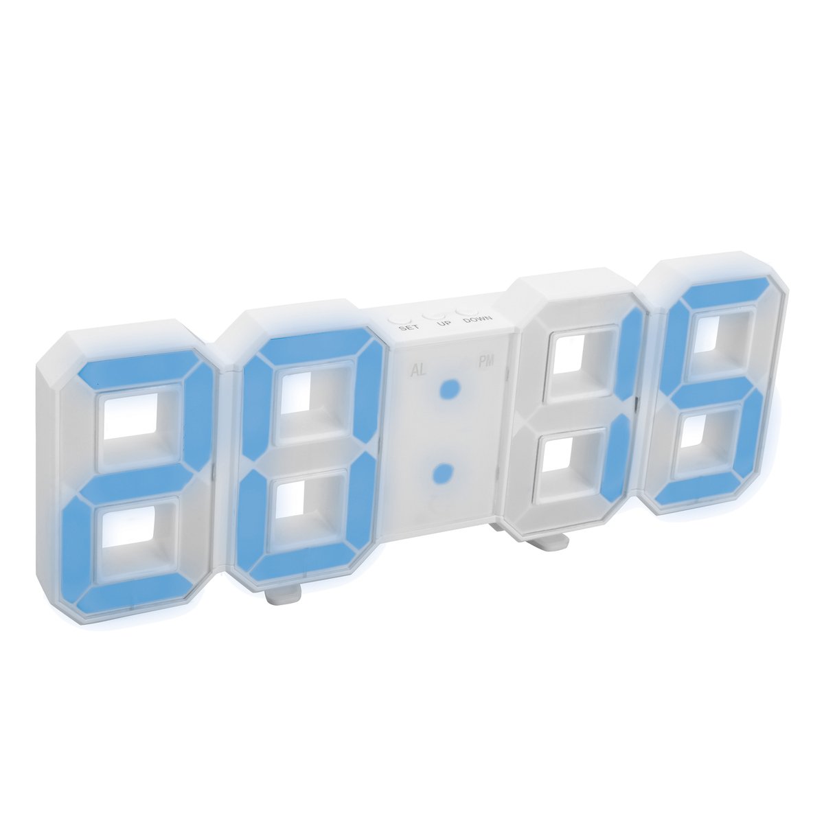 Neue Digitaluhr Zeitthermometer 2 IN 1 Leuchtende LED Uhr Elektronisches  Zubehör Für Das Armaturenbrett Im Auto Von 5,02 €