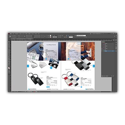 InDesign file - Have your own catalogue created at REFLECTS