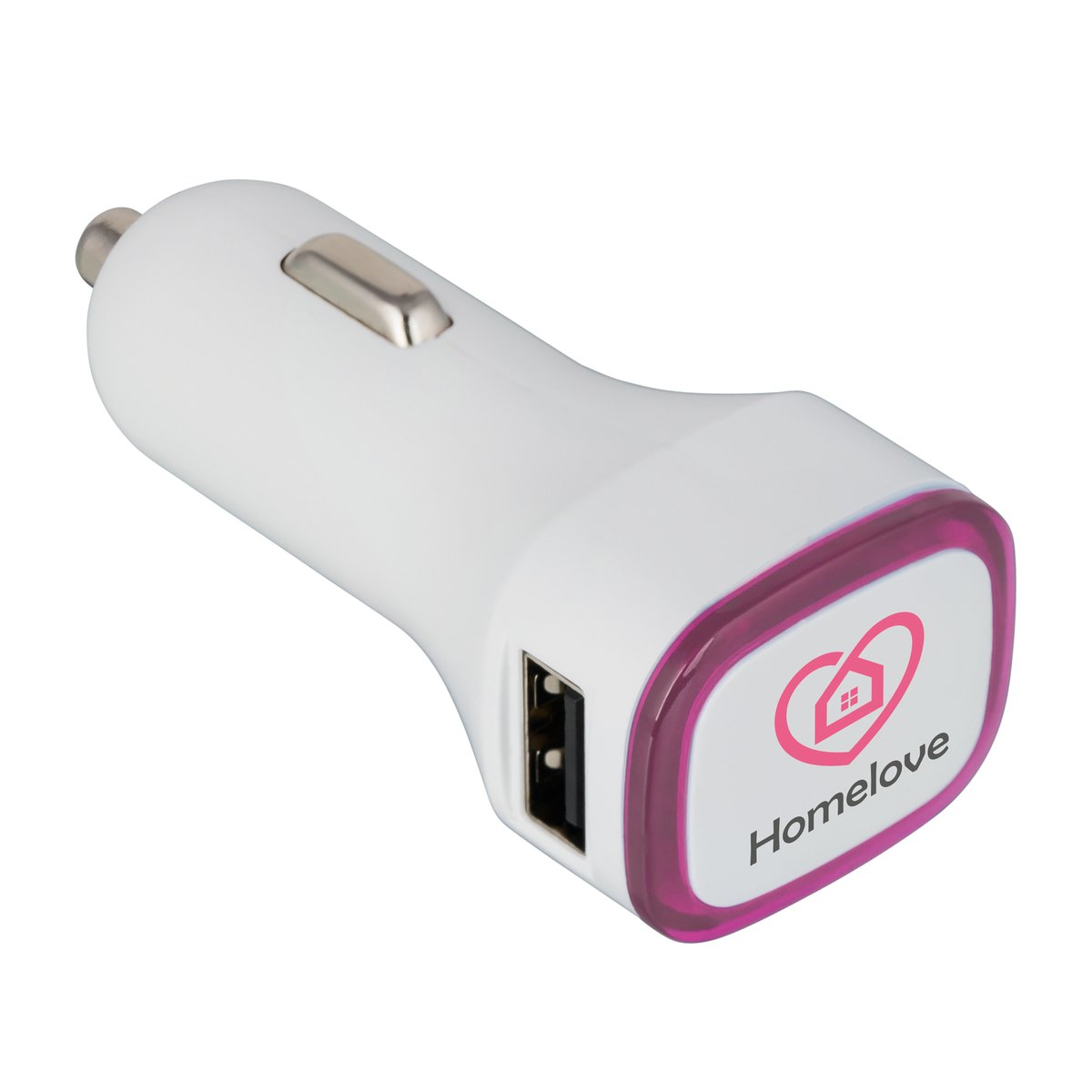 USB car charger adapter COLLECTION 500 magenta