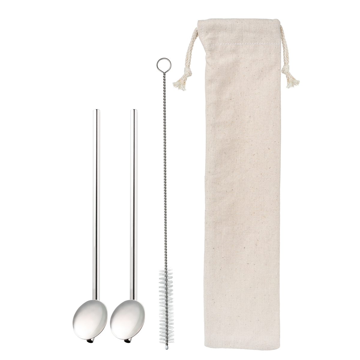 Straw RETUMBLER-BELGRAD silver Straw RETUMBLER-BELGRAD silver