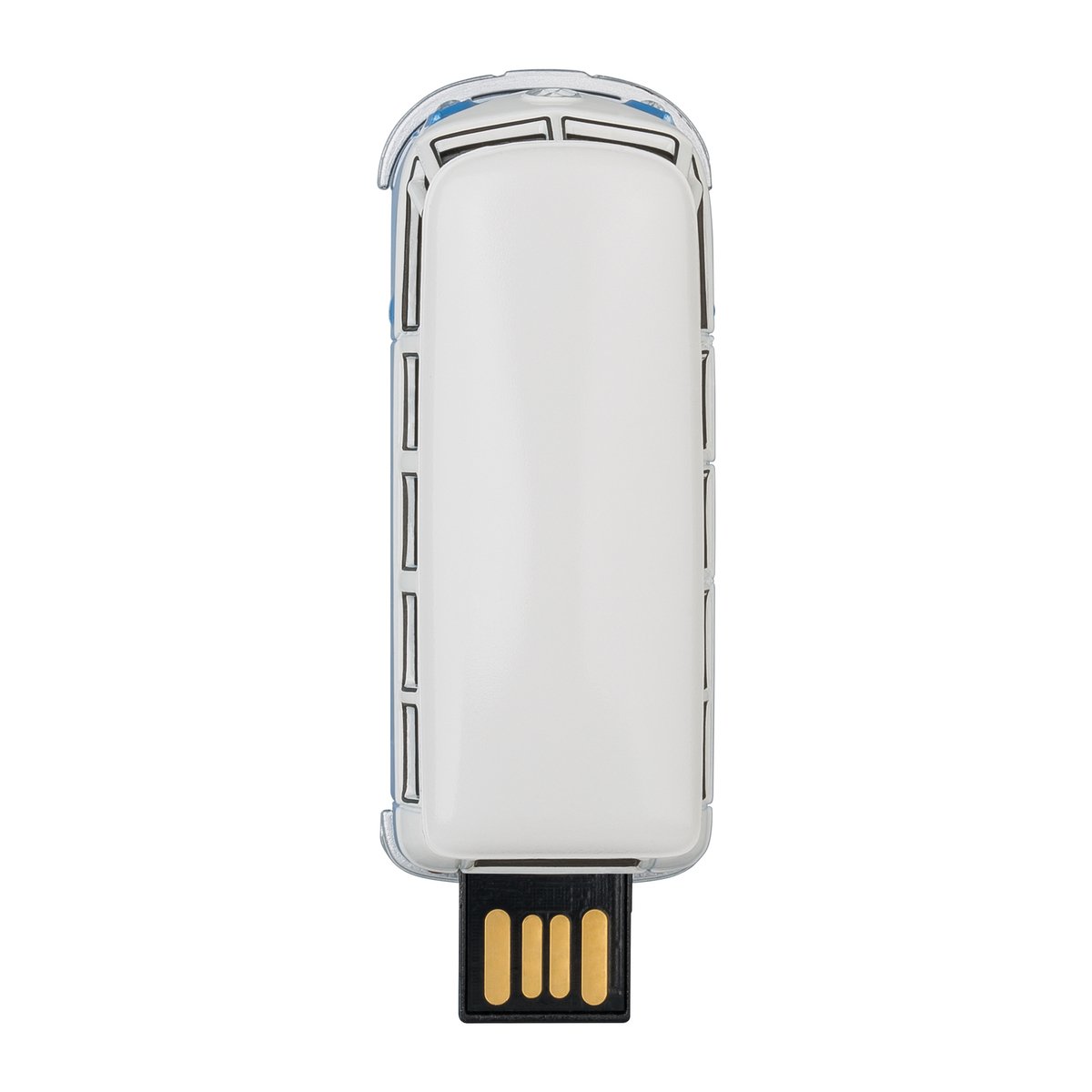 USB-Speicherstick REEVES-VW Bus T1 1:72 blau 16GB