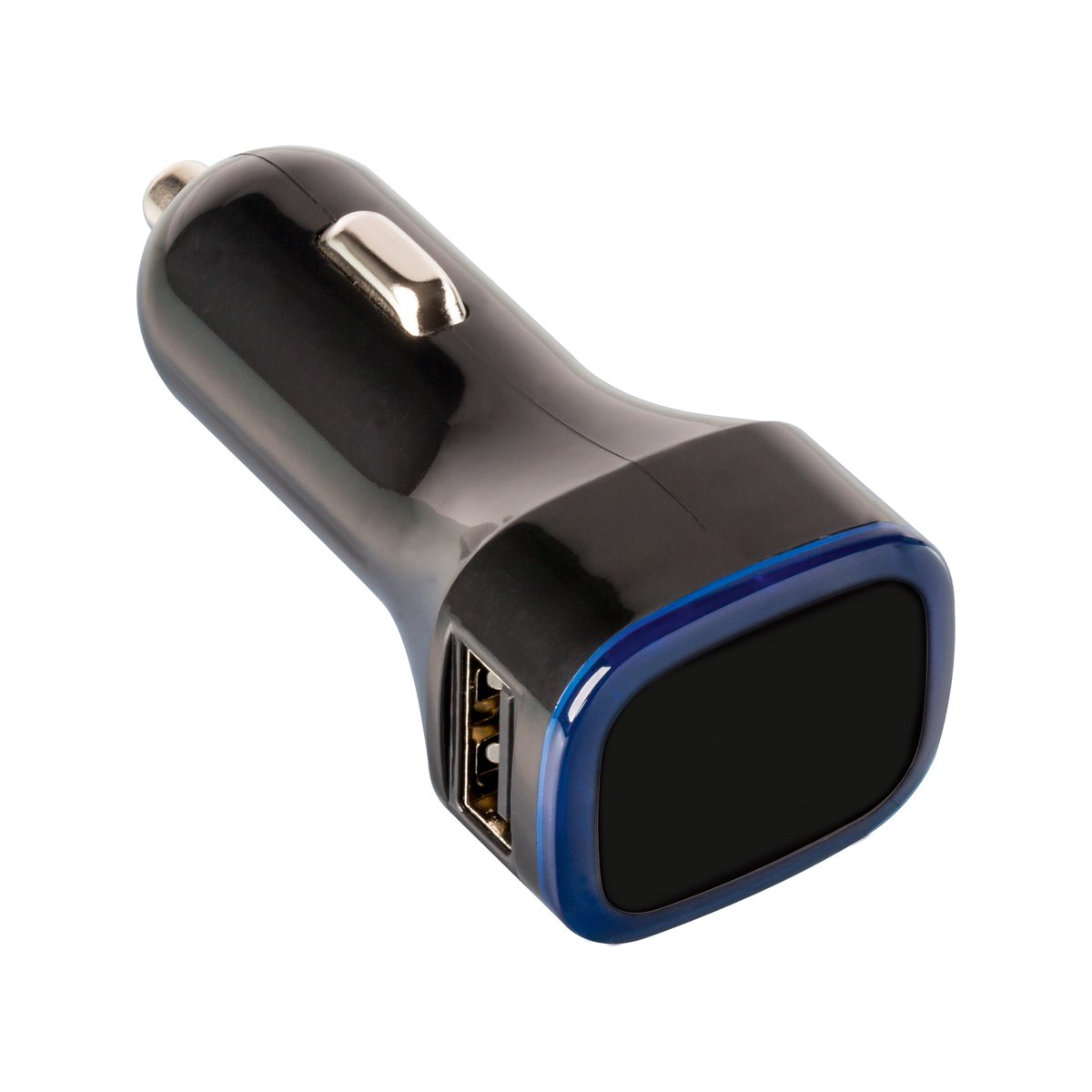 Chargeur voiture USB COLLECTION 500 bleu
