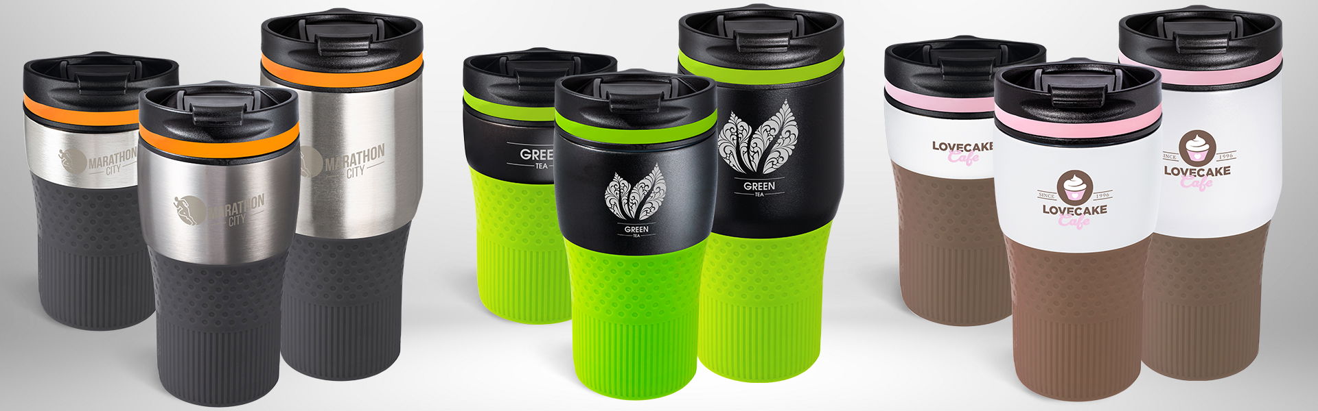 Bayamo thermo mug in different sizes nine Bayamo thermo mugs in different sizes