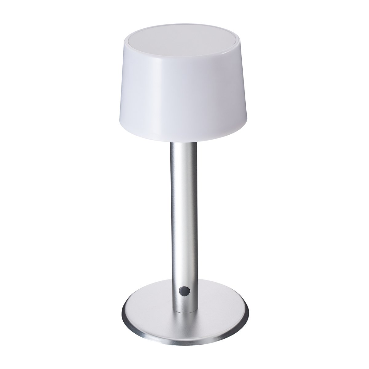 ondersteboven Overtreffen Blaast op Oplaadbare tafellamp REEVES-AMLINO zilver | zilver | 53002-SR