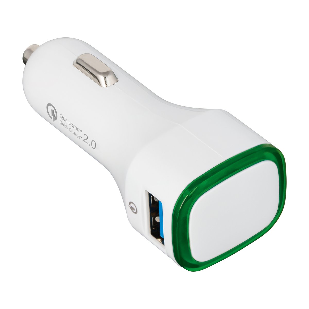 Chargeur voiture USB Quick Charge 2.0® COLLECTION 500 vert