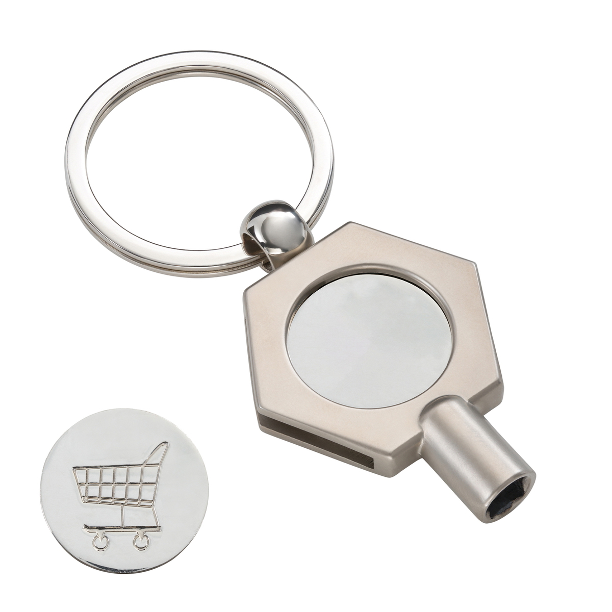 Key Ring with Radiator Key RE98-RADIATOR-KEY matt-silver finish Key Ring with Radiator Key RE98-RADIATOR-KEY matt-silver finish