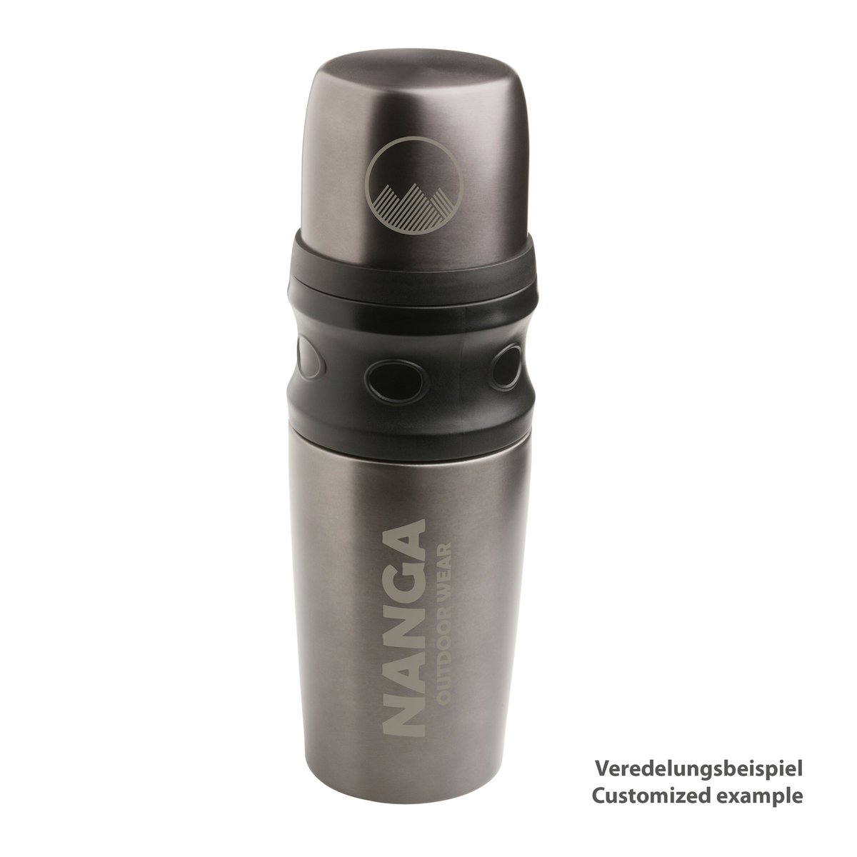 Insulated flask RETUMBLER-NAAS dark grey