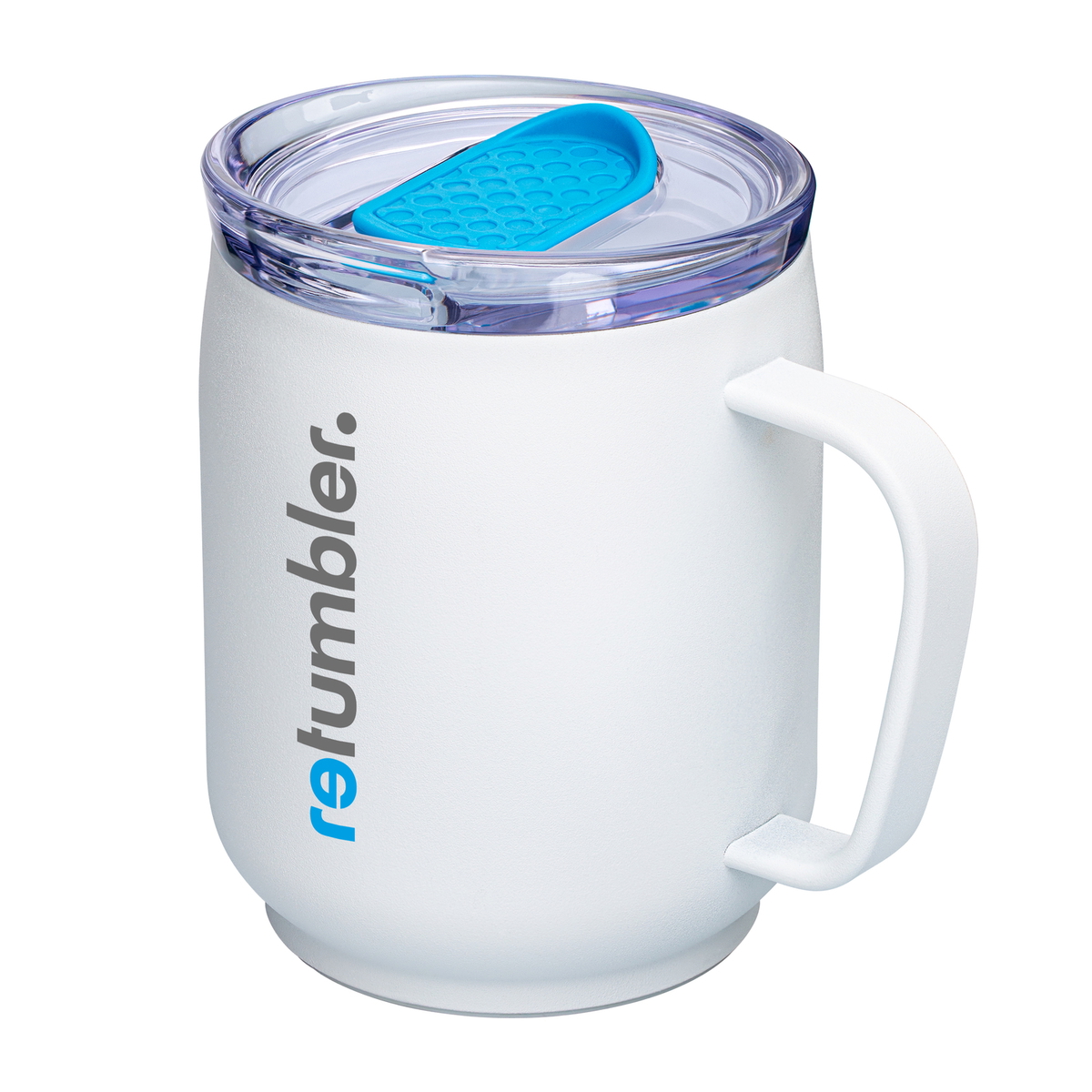 Office Thermo mug RETUMBLER-myNIZZA CERAMIC "retumbler" white branded sample Office Thermo mug RETUMBLER-myNIZZA CERAMIC "retumbler" white branded sample