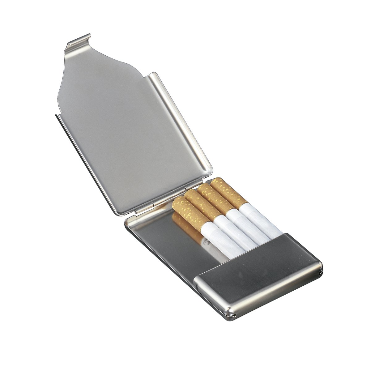 Zigaretten-/ Visitenkartenbox RE98-TOUGH mattsilber