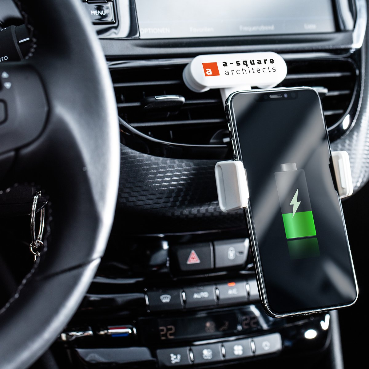 Support Smartphone pour la voiture REEVES-CUIABÁ noir