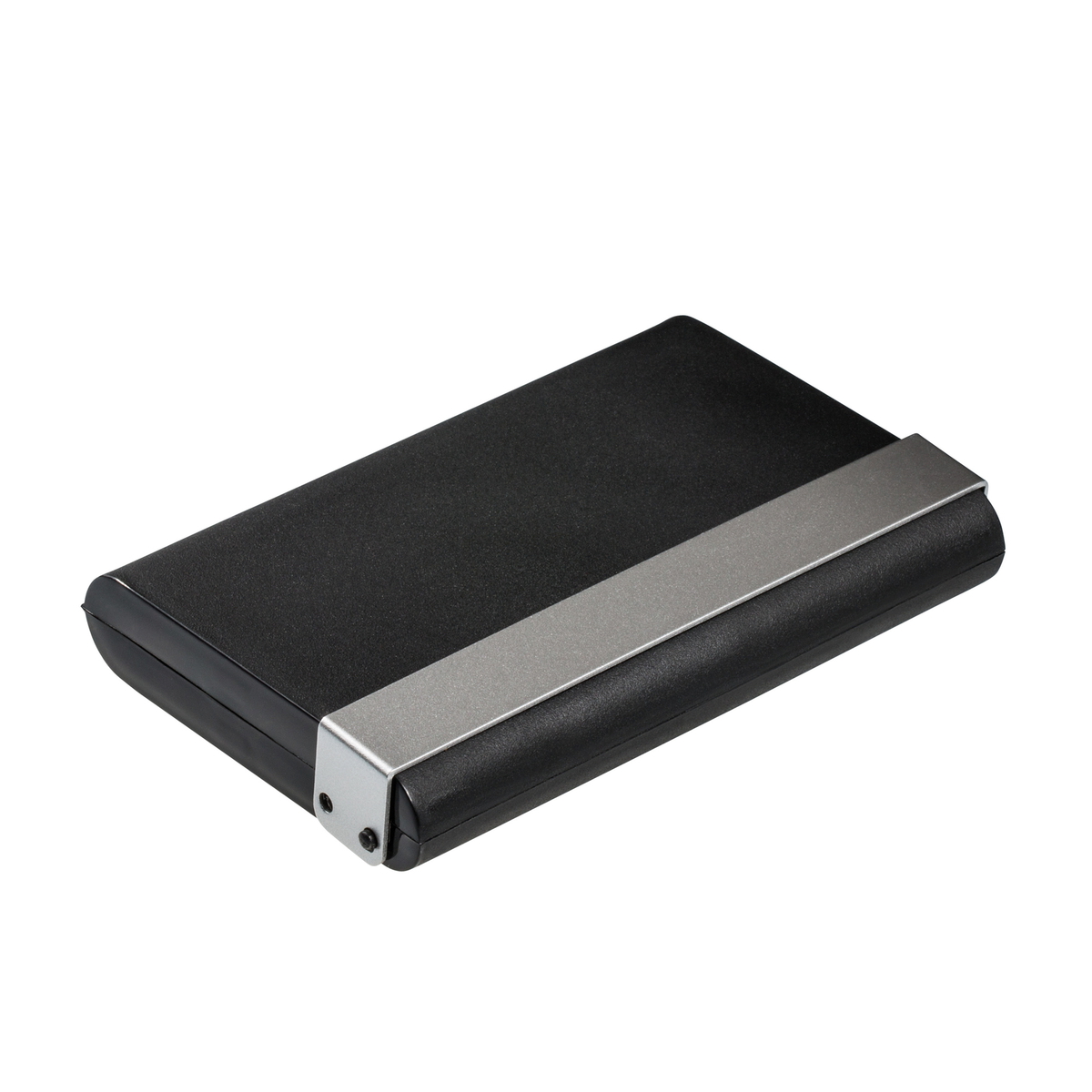 Credit and business card box REFLECTS-RESENDE silver Credit and business card box REFLECTS-RESENDE silver