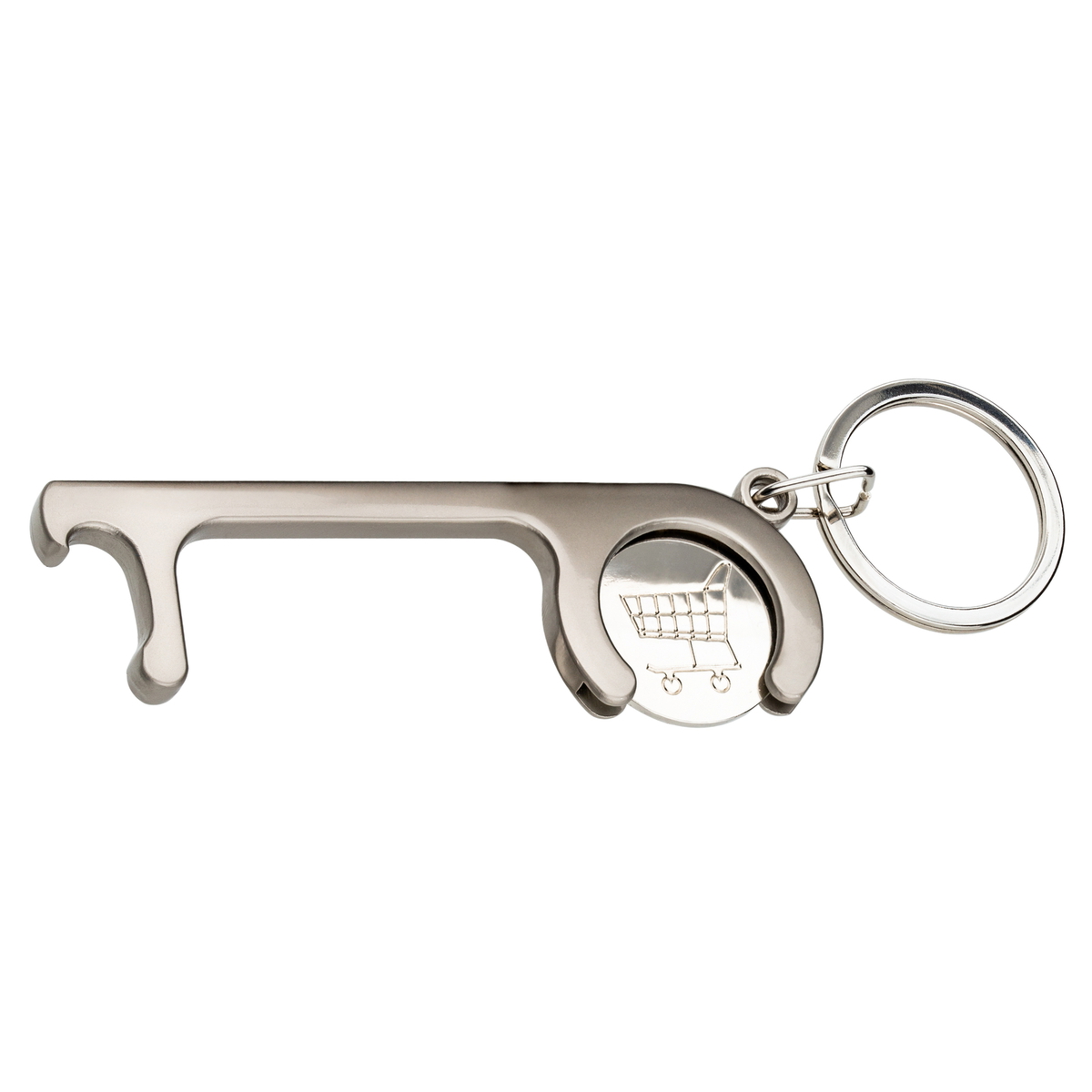 Key Ring RE98-MY-CADDY-DISTANCE matt-silver finish Key Ring RE98-MY-CADDY-DISTANCE matt-silver finish