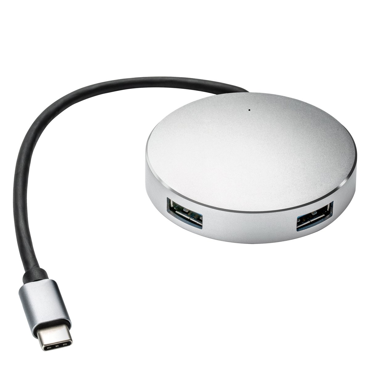 USB-Hub mit 4 Anschlüssen REEVES-MONTMAGNY silber