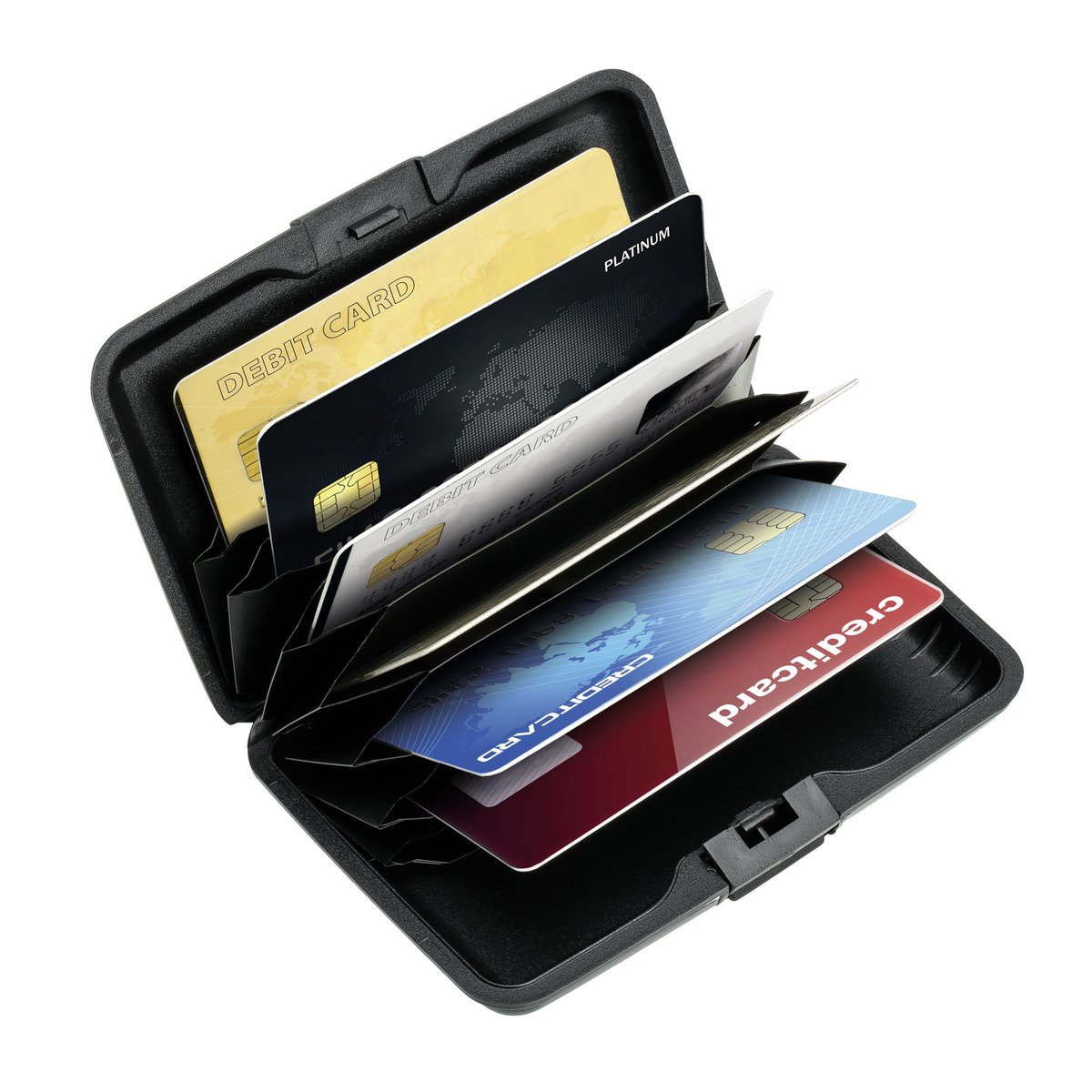 Porte cartes de crédit avec protection RFID - Troika card saver