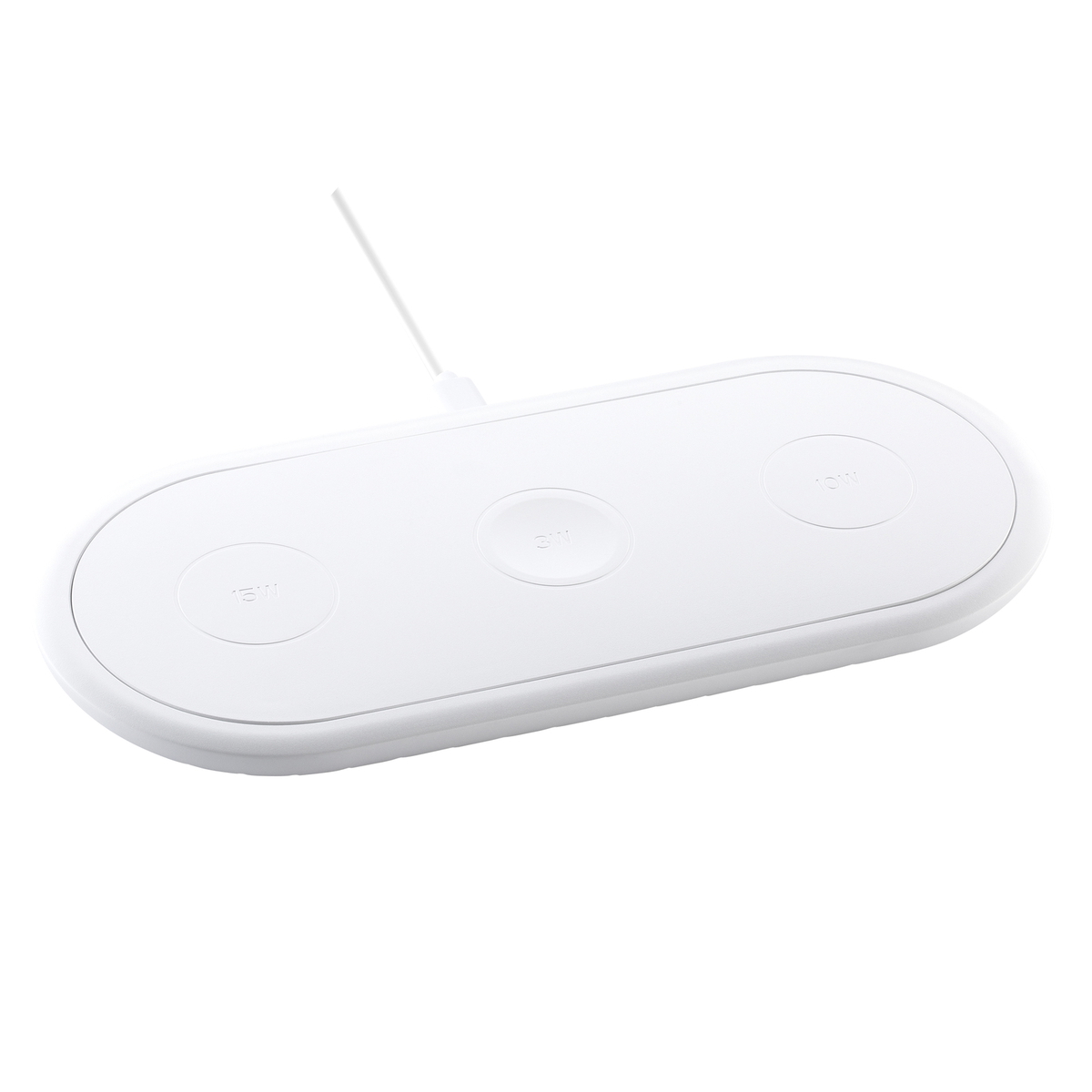 3-in-1 Fast Wireless Charger REEVES-CALSLEY white 3-in-1 Fast Wireless Charger REEVES-CALSLEY white