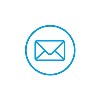 Icon Email round
