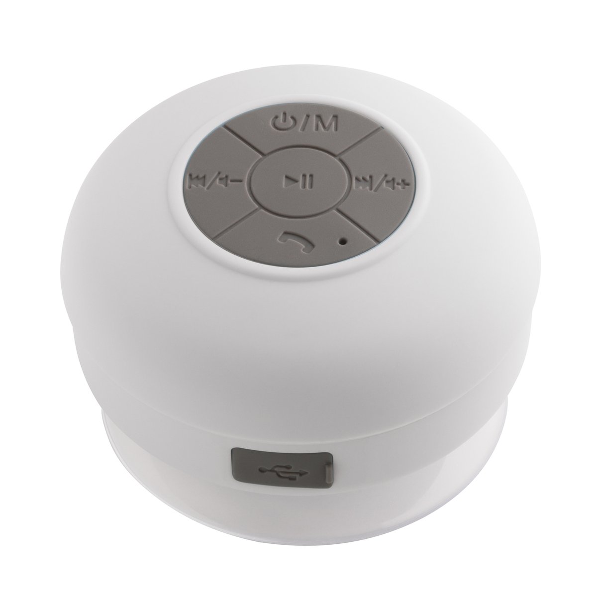 Bluetooth® shower speaker with radio REEVES-AVIGNON white