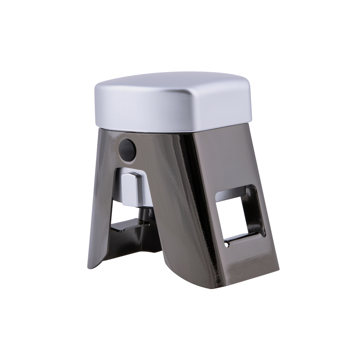 Champagne stopper RE98-BRIMONT black / silver Champagne stopper RE98-BRIMONT black / silver