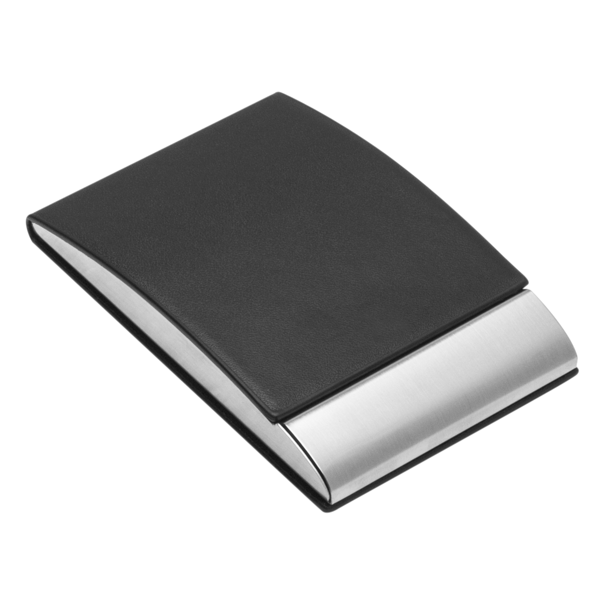 Credit and business card box REFLECTS-VANNES black Credit and business card box REFLECTS-VANNES black