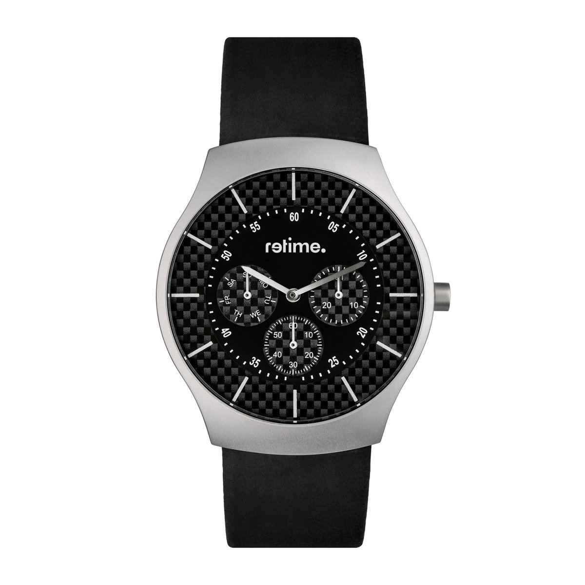 Watch RETIME-DESIGN 551-5 silver/black 43mm