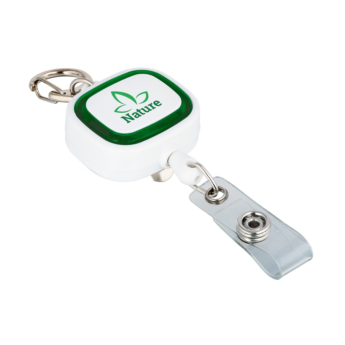 Retractable ID holder COLLECTION 500 green