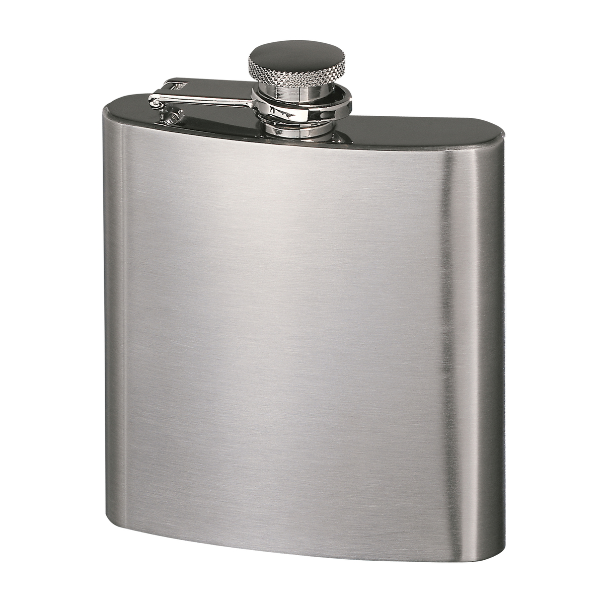 Hip Flask RETUMBLER-XXL matt-silver finish Hip Flask RETUMBLER-XXL matt-silver finish