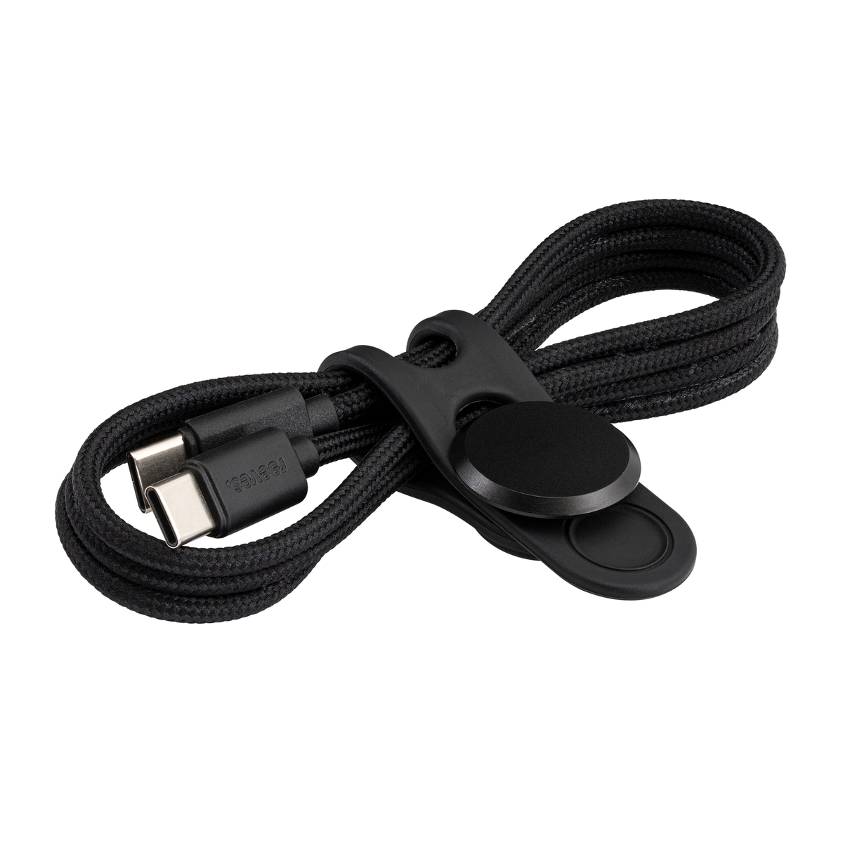 USB-C Cable with Cable Tie REEVES-CONVERTICS TIE black USB-C Cable with Cable Tie REEVES-CONVERTICS TIE black